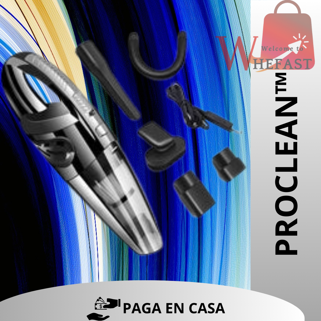 ProClean™ - ASPIRADORA INHALAMBRICA AUTO Y CASA