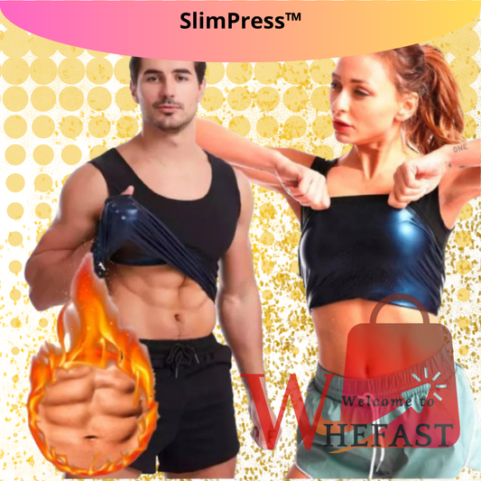 SlimPress™ - Faja Térmica Chaleco Sauna Reductor