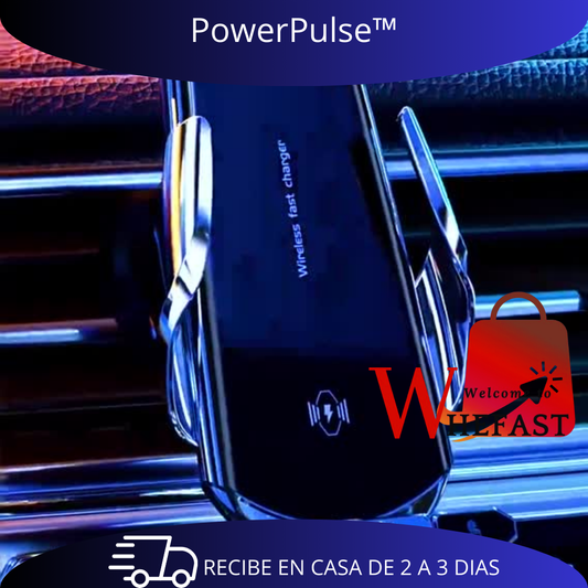 PowerPulse™- Soporte Con Cargador Inalámbrico